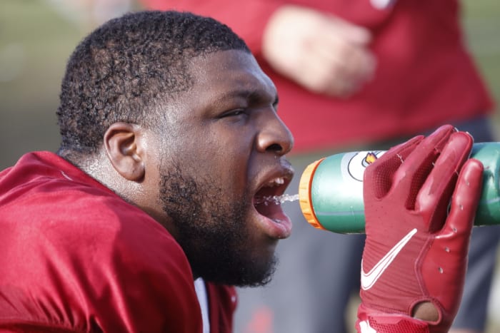 Phidarian Mathis, Alabama practice, October 19, 2021